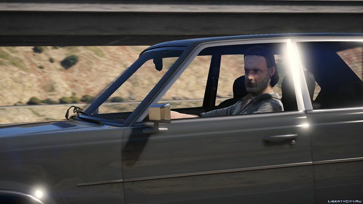 The Walking Dead - Rick Grimes [Modelo de Pedestre] 6.0 / GTA 5