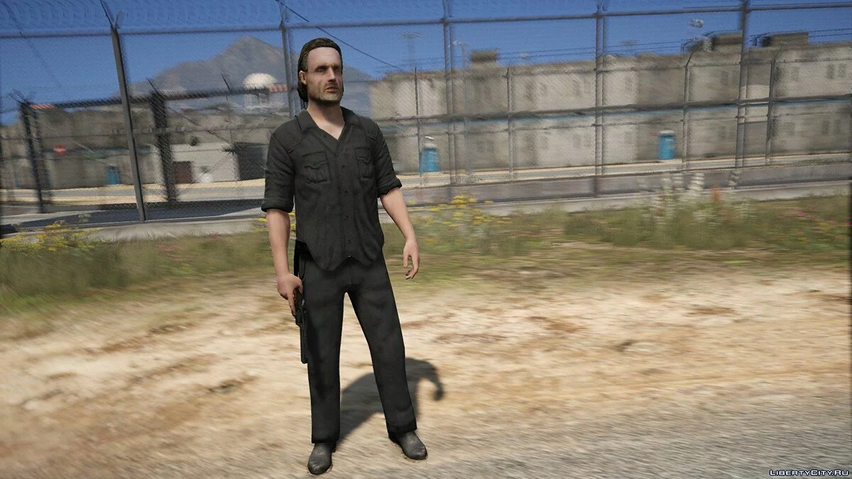 The Walking Dead - Rick Grimes [Modelo de Pedestre] 6.0 / GTA 5
