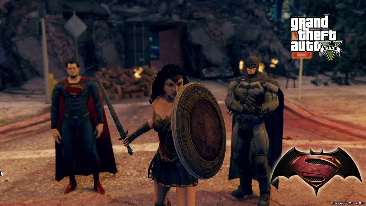 Wonder Woman (Batman V Superman) 1.0 / GTA 5