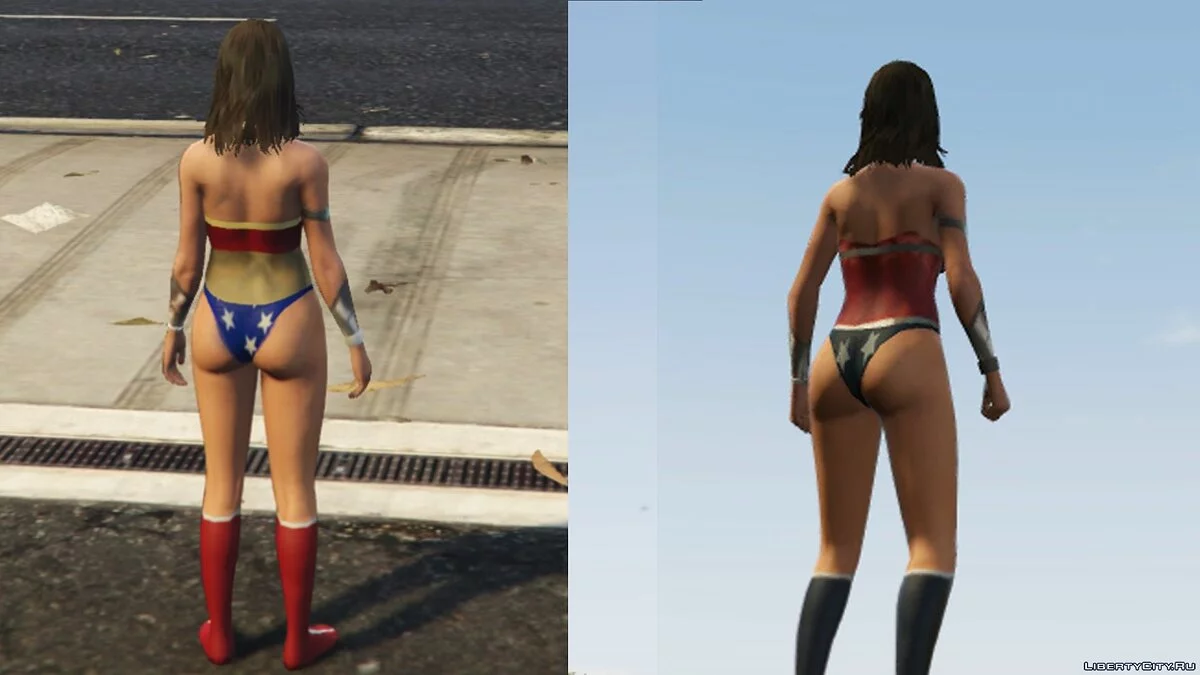 Wonder Woman: New 52 & Classic 1.1 / GTA 5