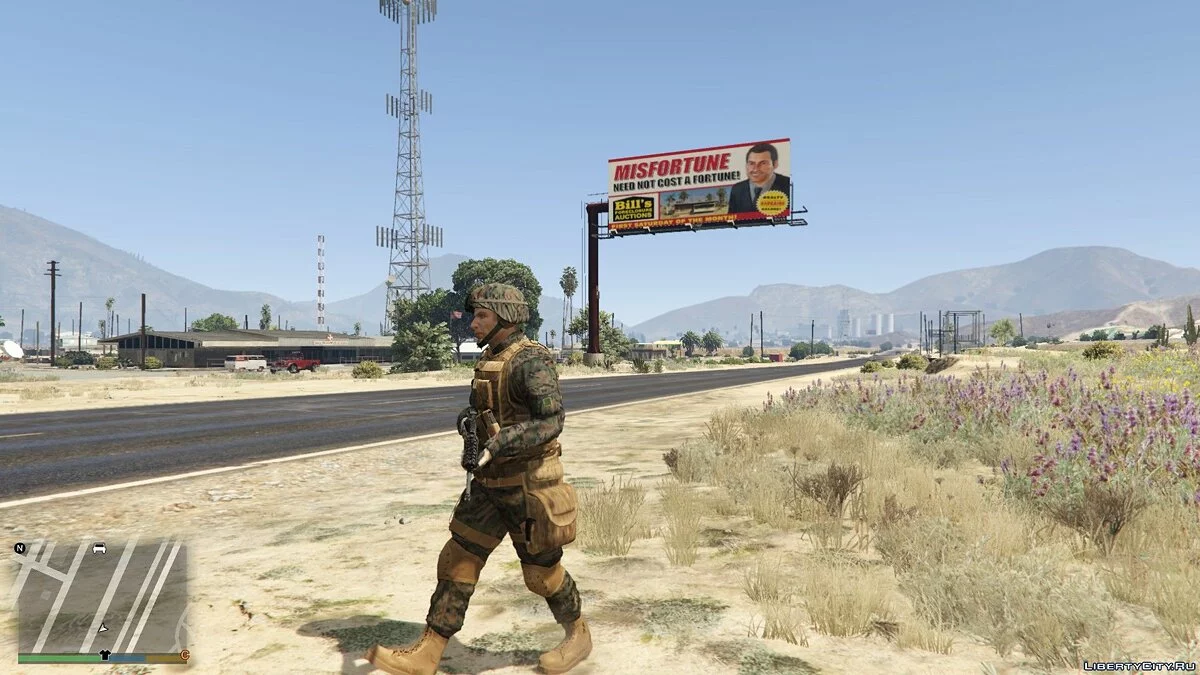 Marines de EE. UU. Woodland / GTA 5
