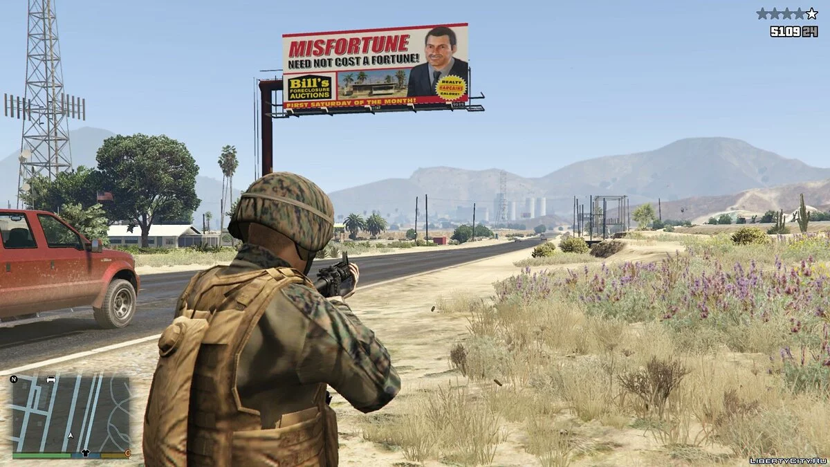 Marines de EE. UU. Woodland / GTA 5