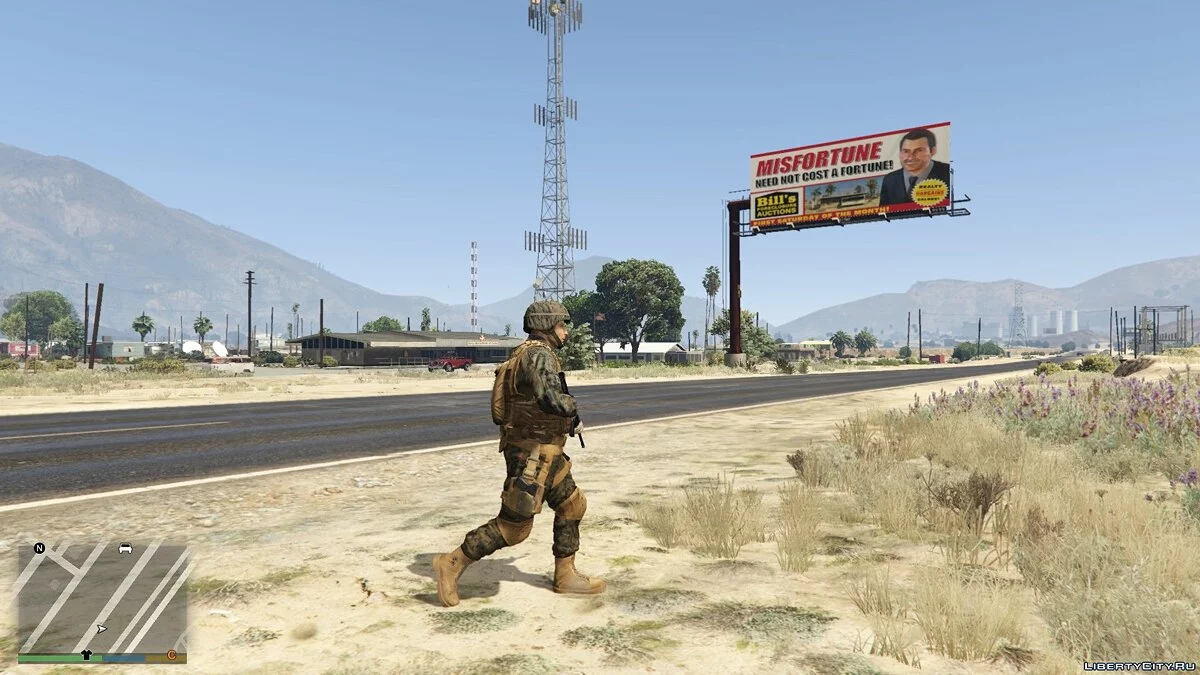 Marines de EE. UU. Woodland / GTA 5