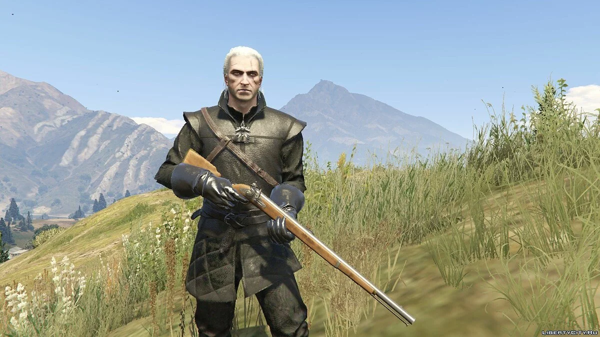 Equipamento da Nova Lua de Geralt de Rivia [Add-On Ped] 1.0 / GTA 5