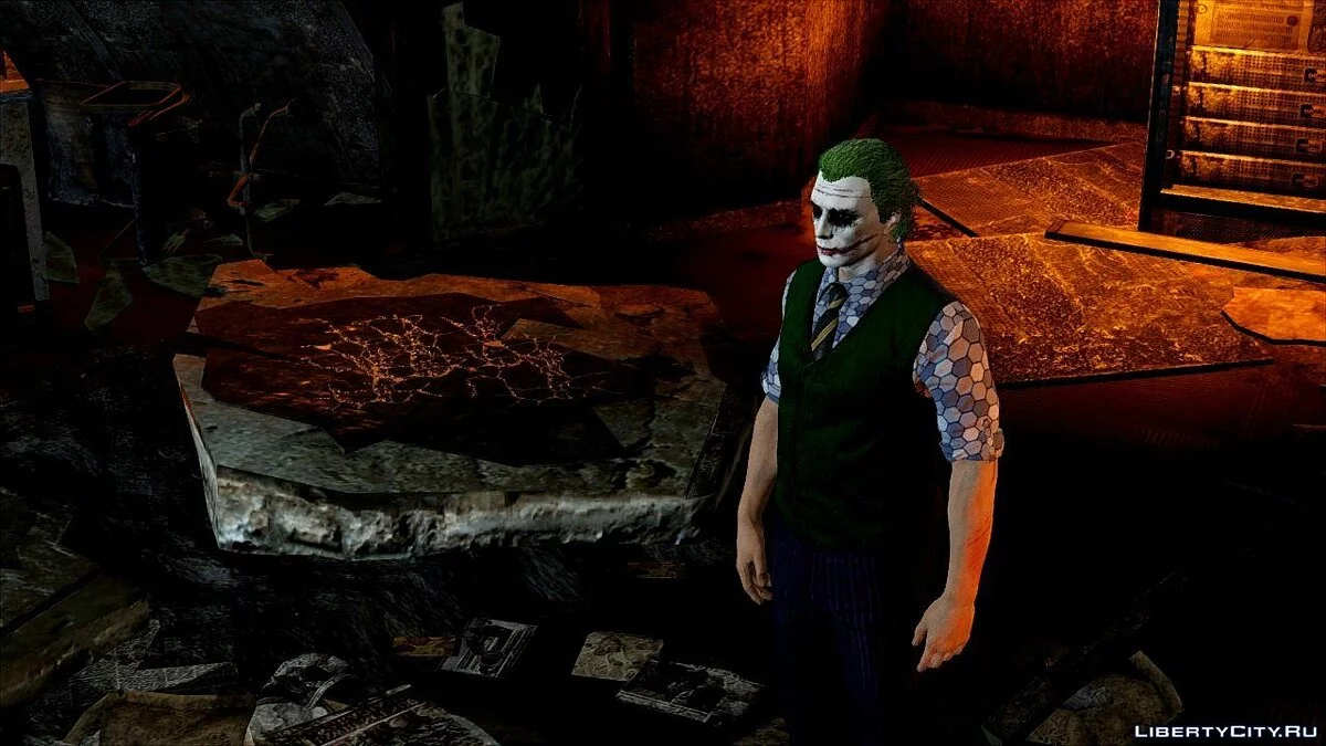 Pacote de Pele do Coringa Heath Ledger 3.0 / GTA 5