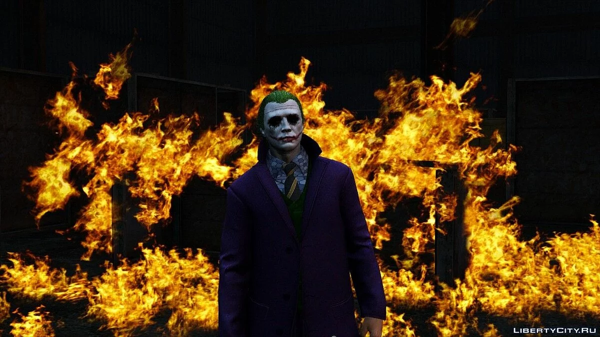 Pacote de Pele do Coringa Heath Ledger 3.0 / GTA 5