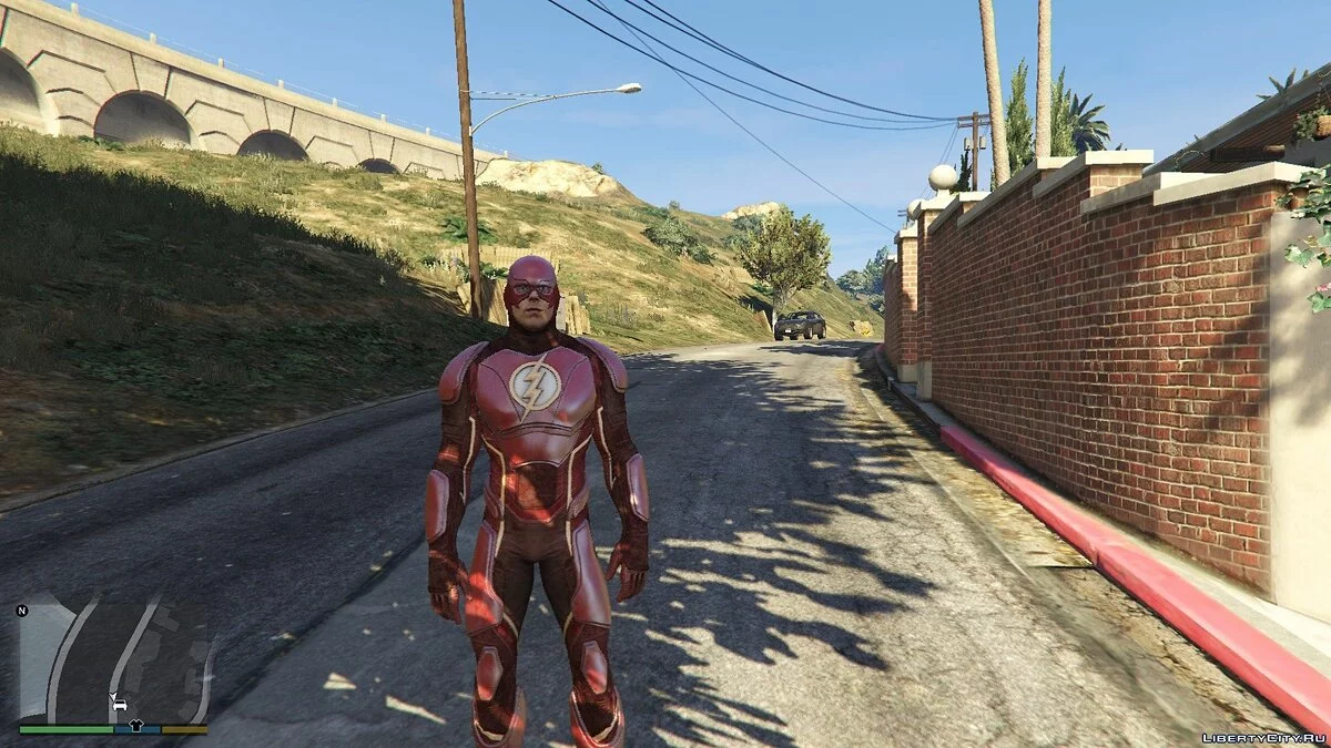 不义联盟2手机版闪电侠 [附加行人] 1.0 / GTA 5