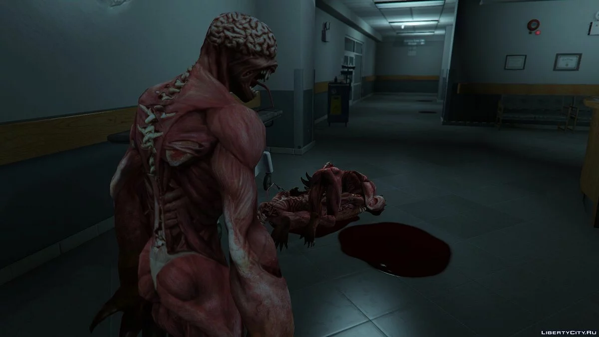 Licker from RE Operation Raccoon City [Add-On Ped Replace] 1.0 / GTA 5