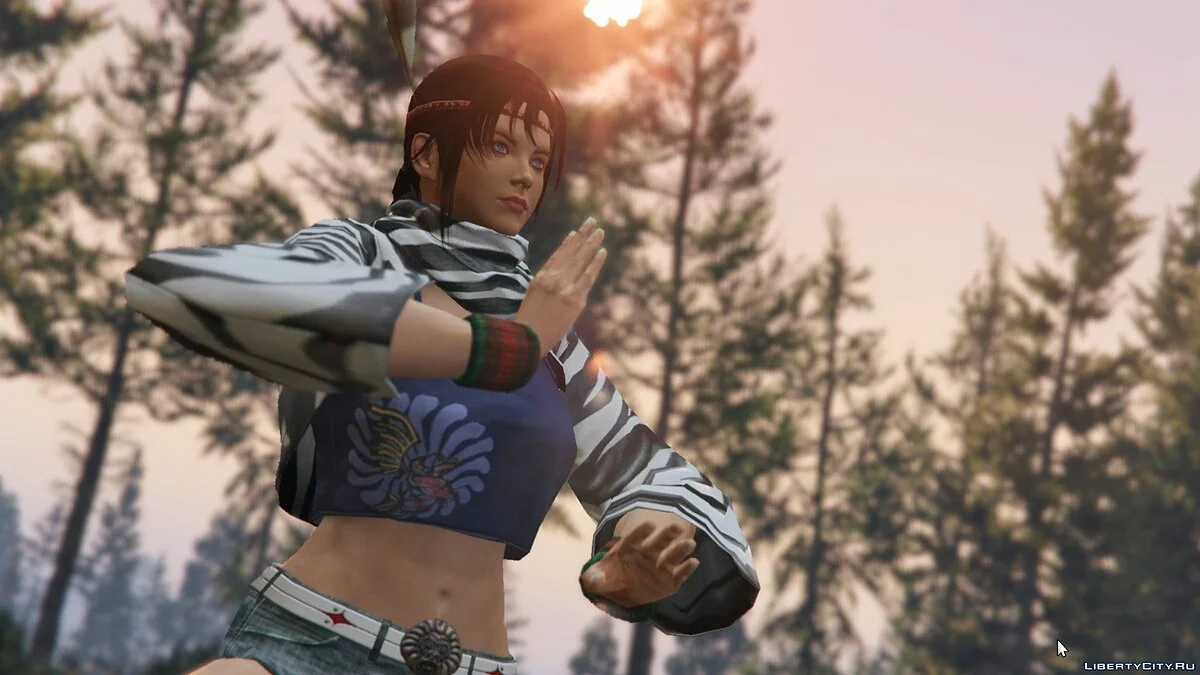 Michelle Chang aus Tekken / GTA 5