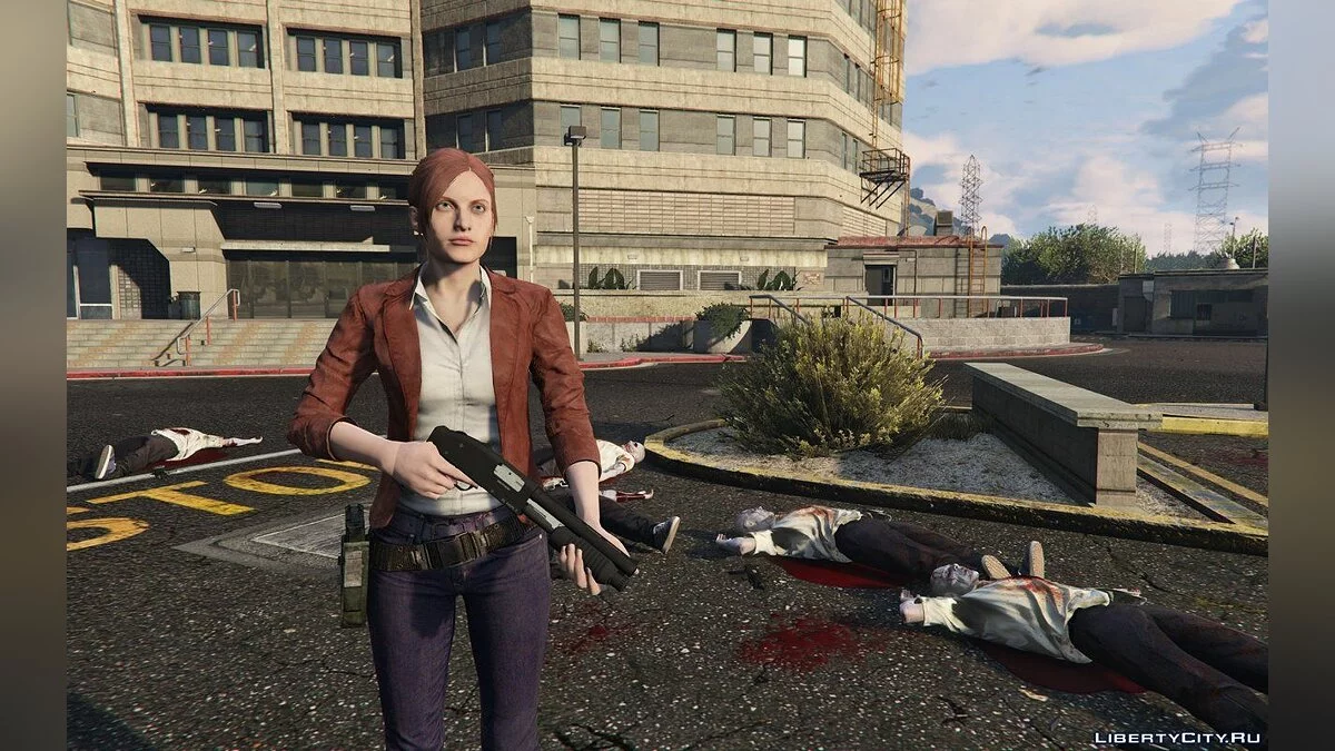 Claire Redfield - Resident Evil: Revelation 2 / GTA 5