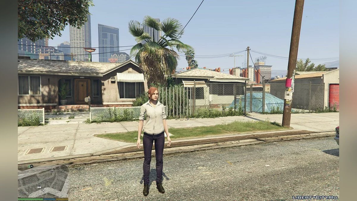 Claire Redfield - Resident Evil: Revelation 2 / GTA 5