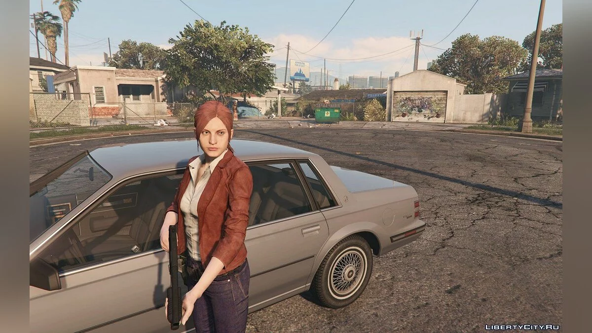 Claire Redfield - Resident Evil: Revelation 2 / GTA 5