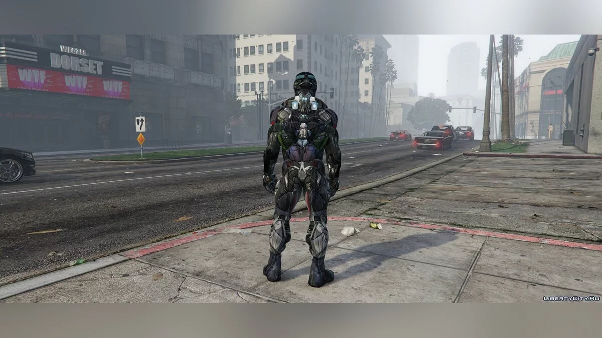 Crysis 2 Nanosuit Re-Texture N7 / GTA 5