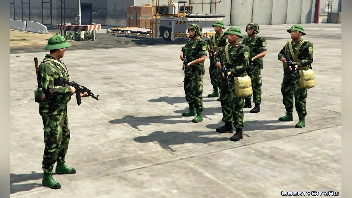 Військо Народної Армії В'єтнаму [Add-On Ped] / GTA 5