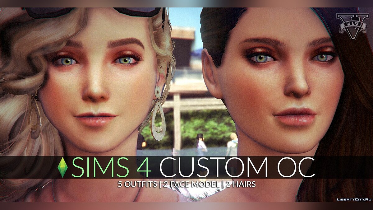 Download Sims 4 Custom Female Ped v3.0 for GTA 5