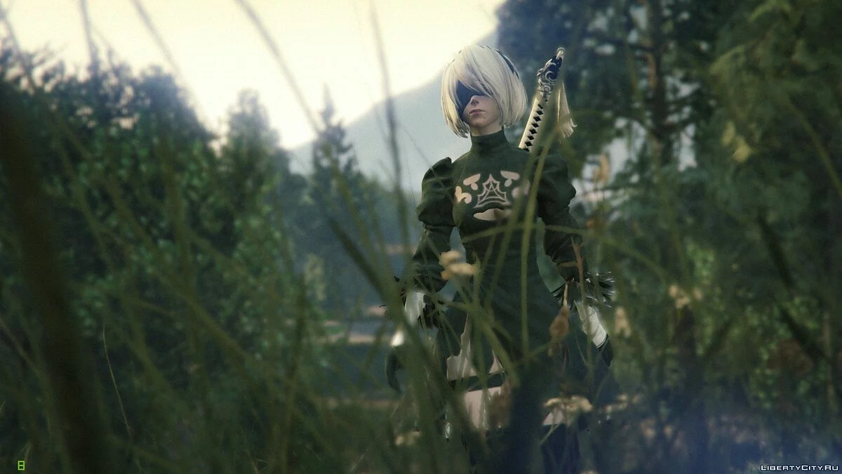 2B y A2 Nier:Automata [Añadir Ped / Reemplazar] 1.0 / GTA 5