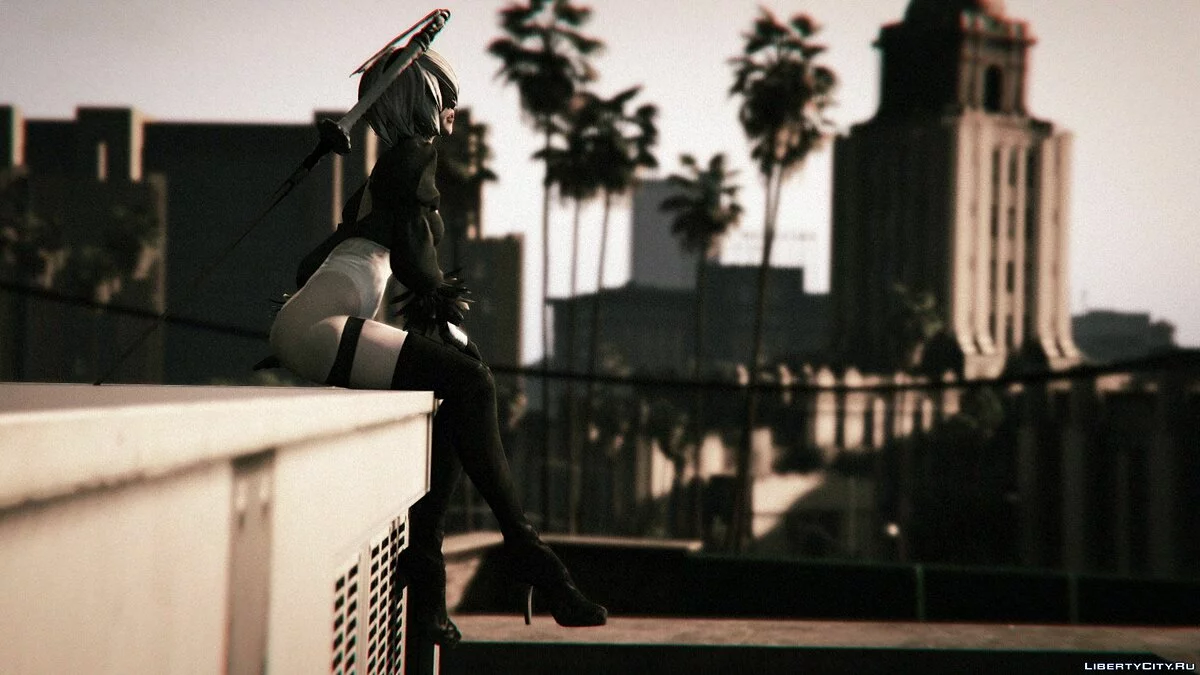 2B y A2 Nier:Automata [Añadir Ped / Reemplazar] 1.0 / GTA 5