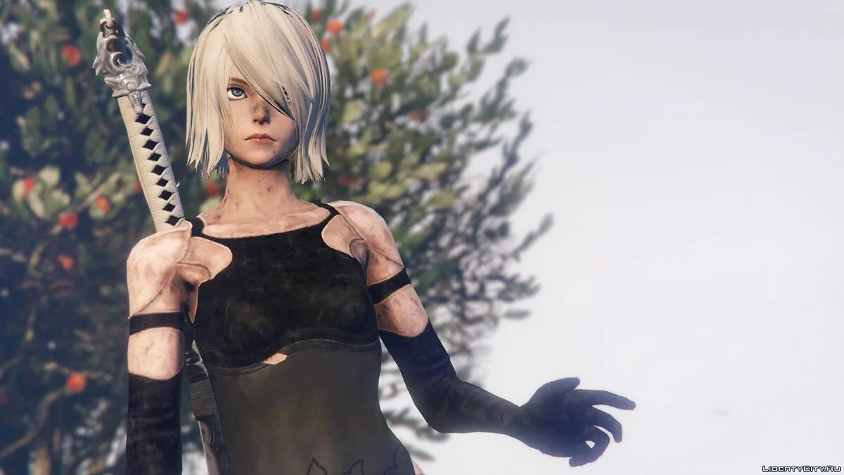 2B y A2 Nier:Automata [Añadir Ped / Reemplazar] 1.0 / GTA 5
