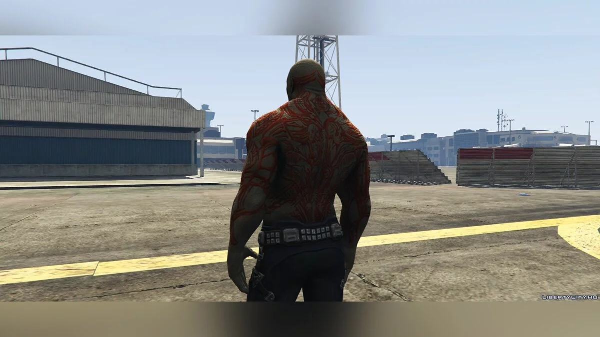 Drax + Arma: Guardianes de la Galaxia / GTA 5