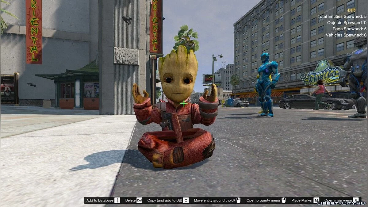 Baby Groot [Añadir ped] 1.0 / GTA 5