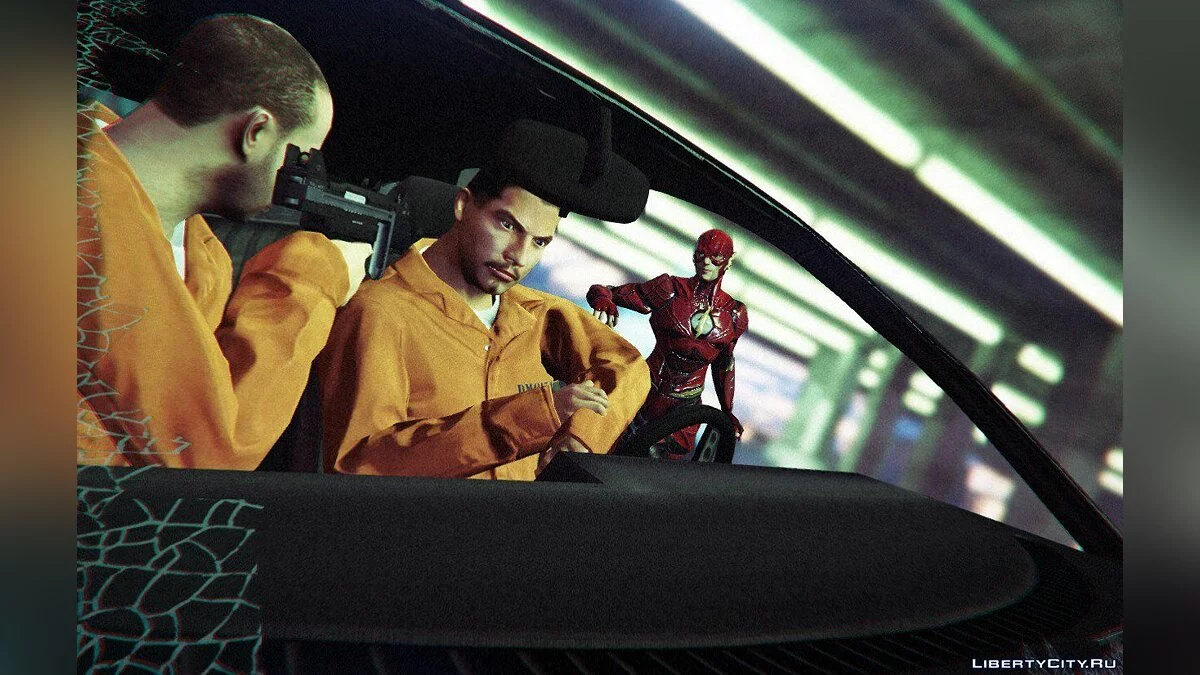 فلاش من رابطة العدالة 1.0 / جي تي أي 5