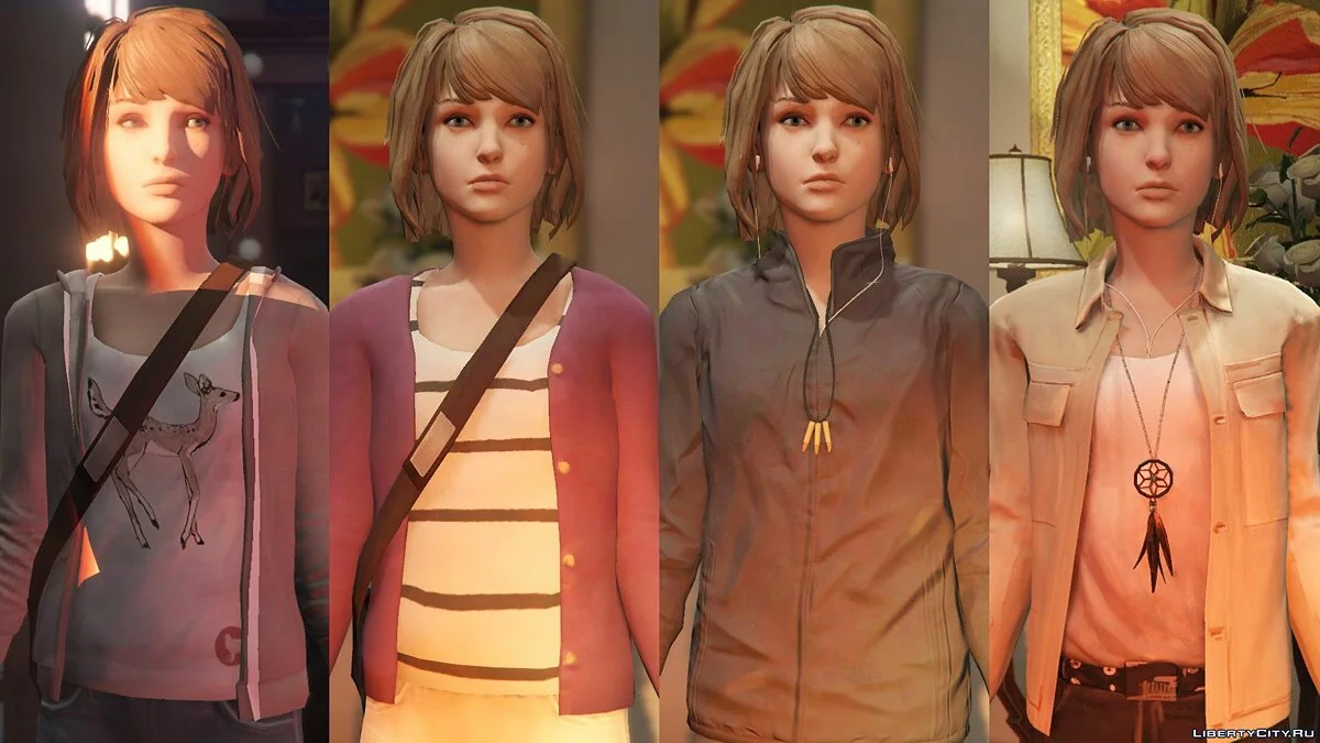 Max Caulfield & Chloe Price Life is Strange [Add-On Ped / Replace] 1.0 / GTA 5