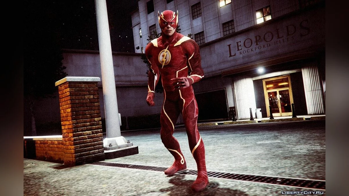 Флеш з Injustice 2 [Додаток Ped] / GTA 5