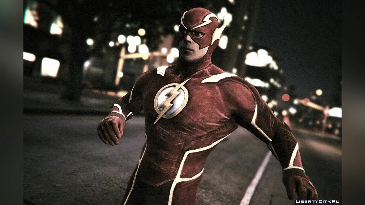 Флеш з Injustice 2 [Додаток Ped] / GTA 5
