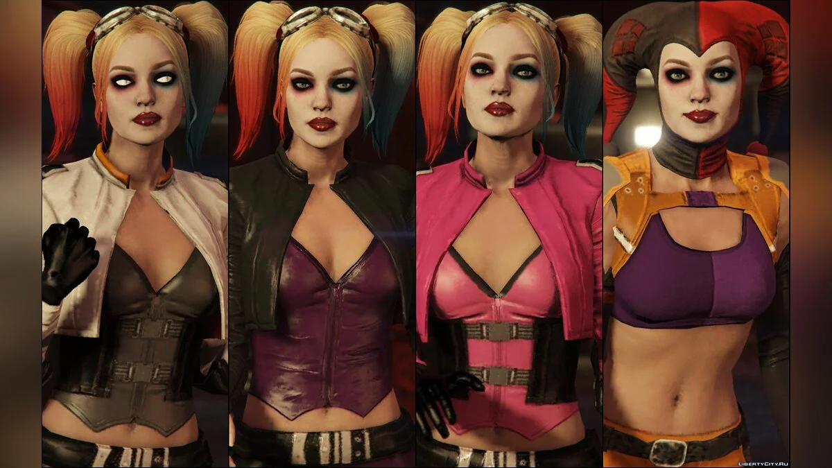 Harley Quinn Injustice 2 [Add-On Ped/Replace] v1.0 / GTA 5