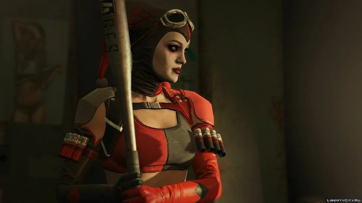 Harley Quinn Injustice 2 [Add-On Ped/Replace] v1.0 / GTA 5
