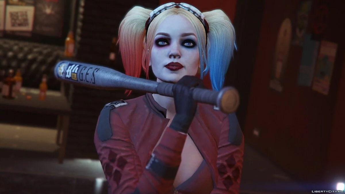 Harley Quinn Injustice 2 [Add-On Ped/Replace] v1.0 / GTA 5