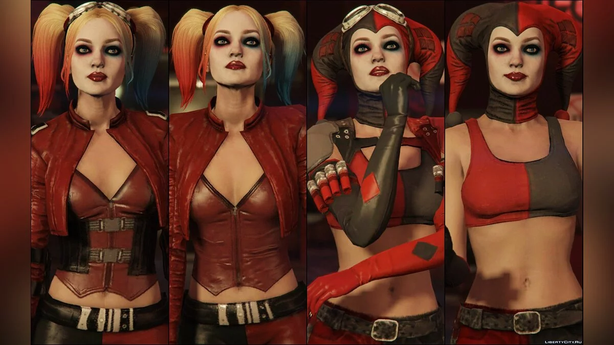 Harley Quinn Injustice 2 [Add-On Ped/Replace] v1.0 / GTA 5