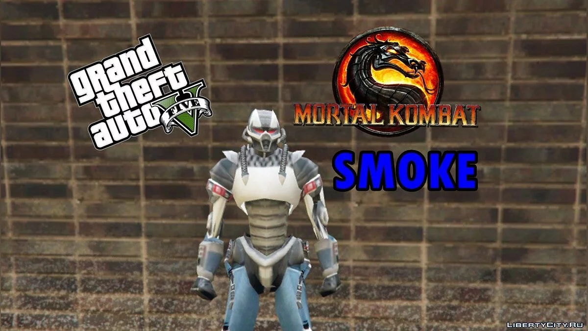 Mortal Kombat-Smoke [Add-On] 1.0 / GTA 5