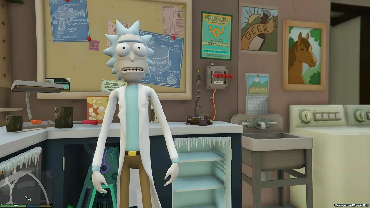 Rick Sanchez (Rick e Morty) [Add-On] 2.2 / GTA 5