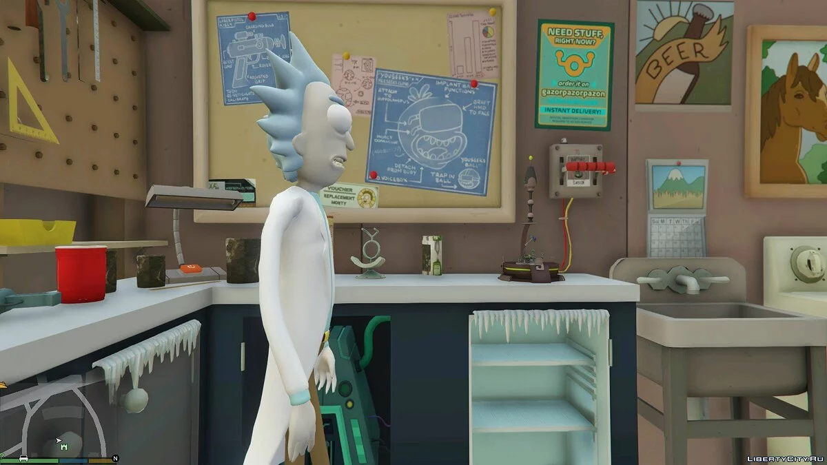 Rick Sanchez (Rick e Morty) [Add-On] 2.2 / GTA 5