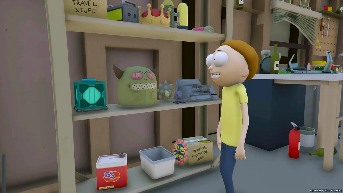 Морти Сміт (Рік і Морти) [Add-On] 1.1 / GTA 5