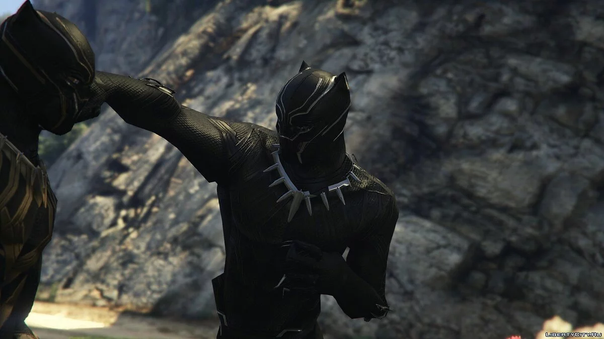 Black Panther | CIVIL WAR | Enhanced [Add-On / Replace PED] / GTA 5