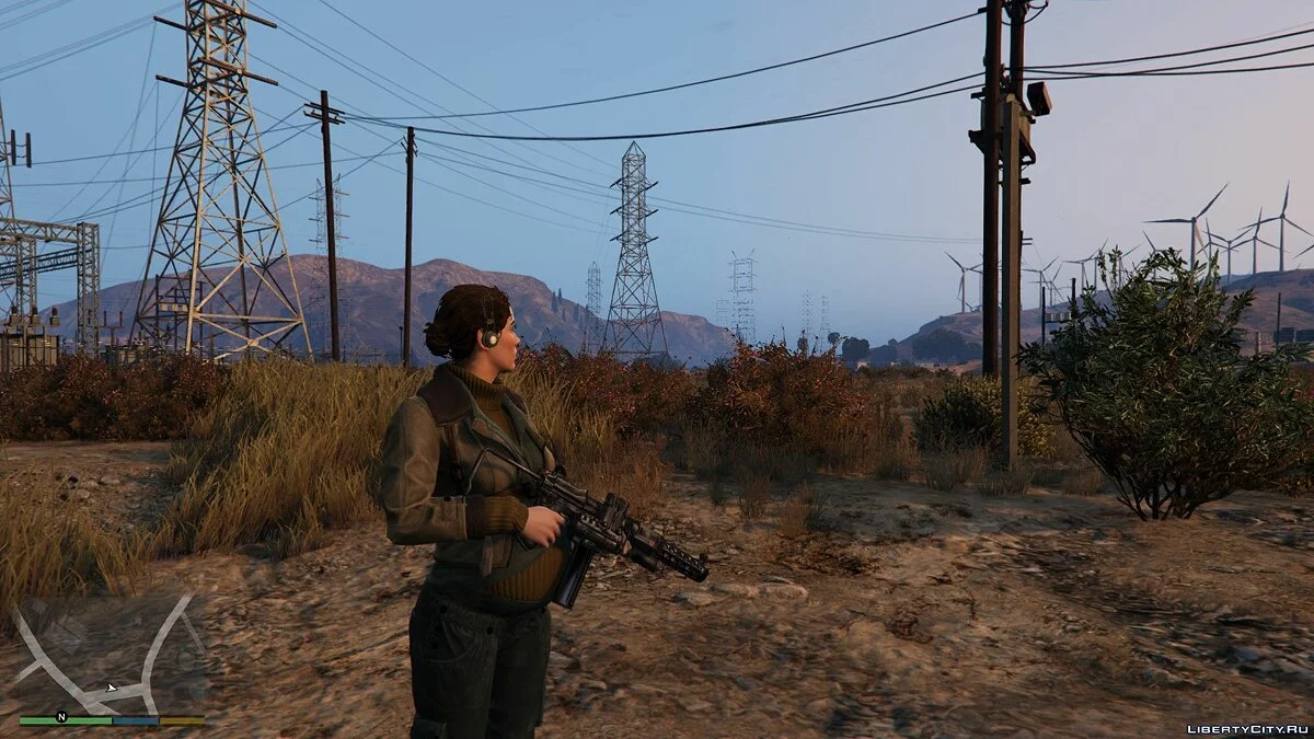 Wolfenstein II 新的巨像 - Anya Oliwa / GTA 5