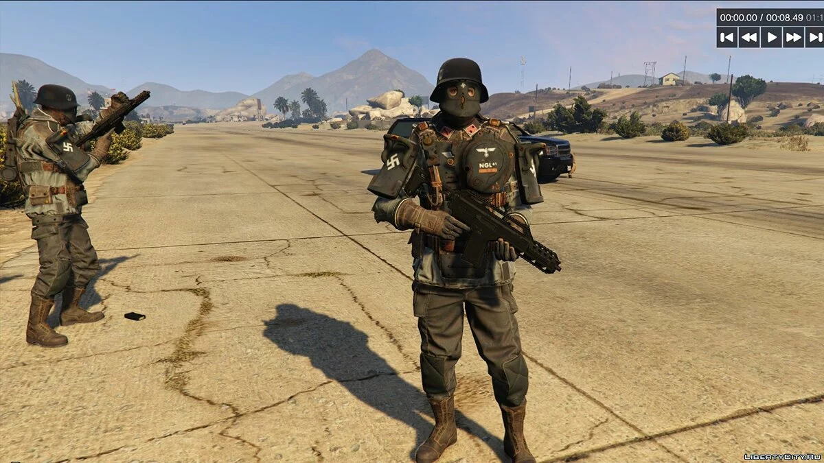 Wolfenstein II The New Colossus - Tentara Nazi / GTA 5