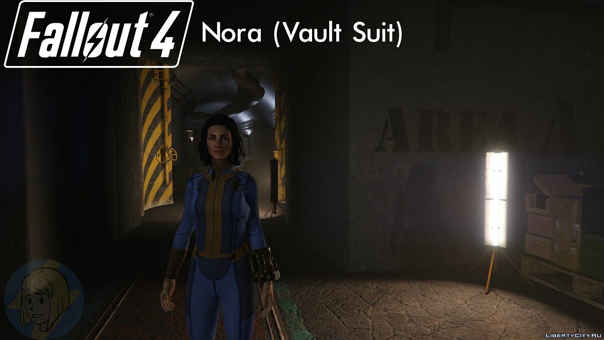 Download Fallout 4 - Nora (Vault Suit) for GTA 5