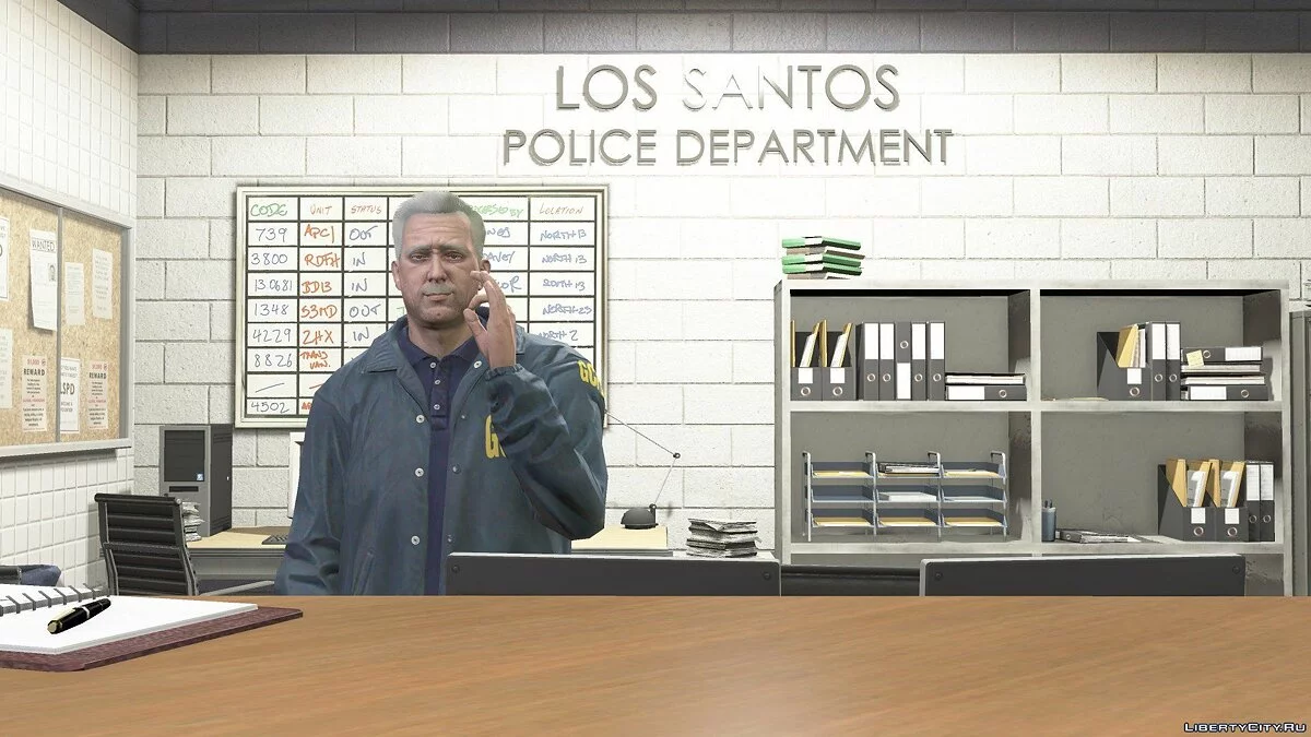 Jim Gordon (Style Arkham Knight) [Ajout / Remplacement] 1.0 / GTA 5