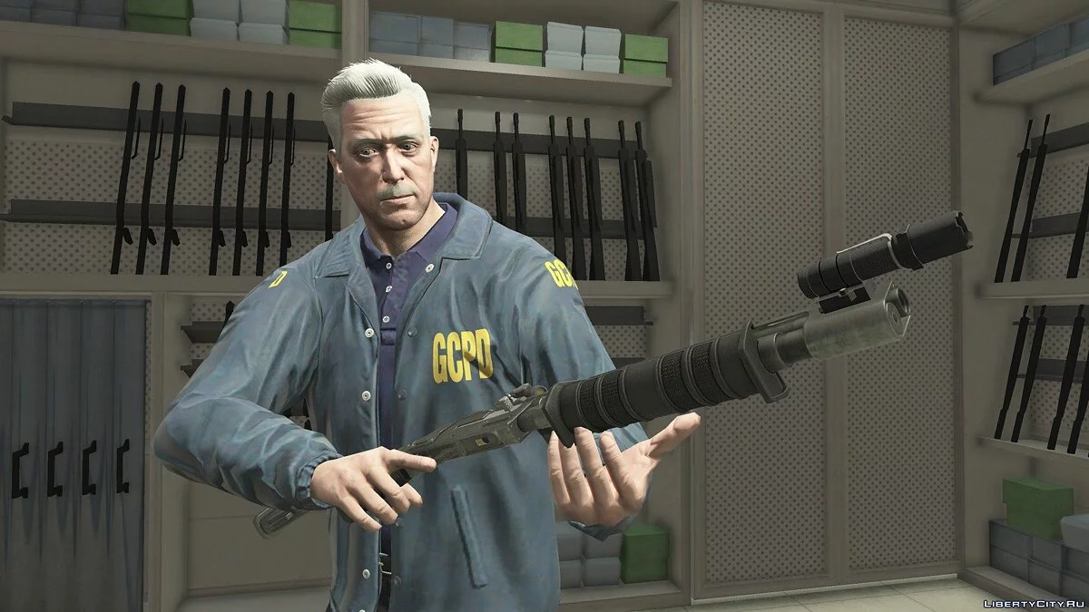 Jim Gordon (Style Arkham Knight) [Ajout / Remplacement] 1.0 / GTA 5