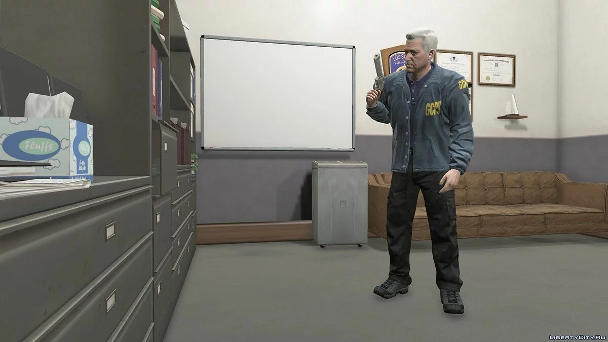 Jim Gordon (Style Arkham Knight) [Ajout / Remplacement] 1.0 / GTA 5