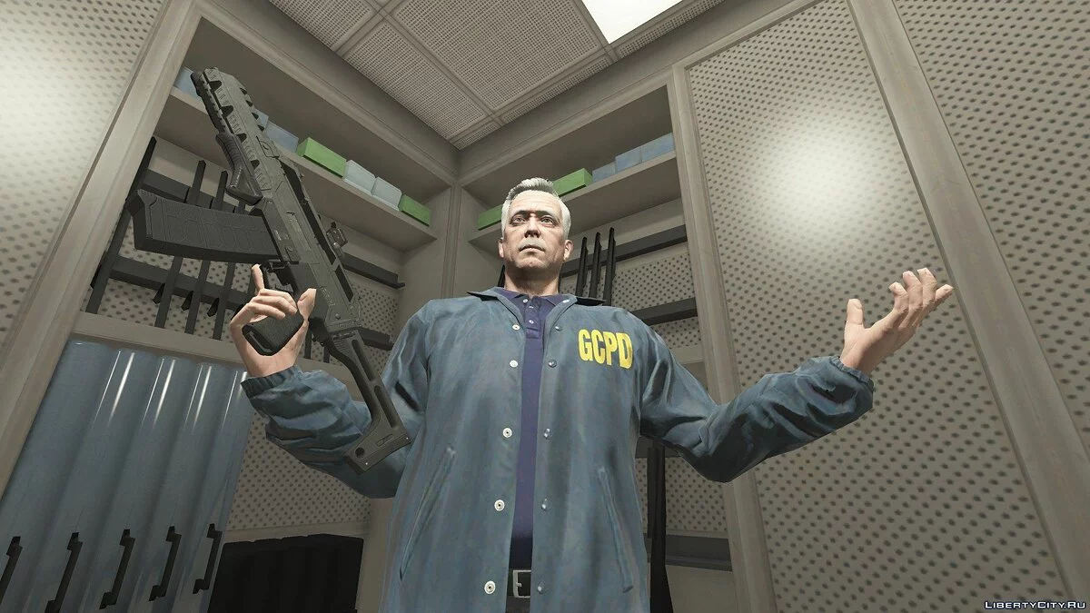 Jim Gordon (Style Arkham Knight) [Ajout / Remplacement] 1.0 / GTA 5