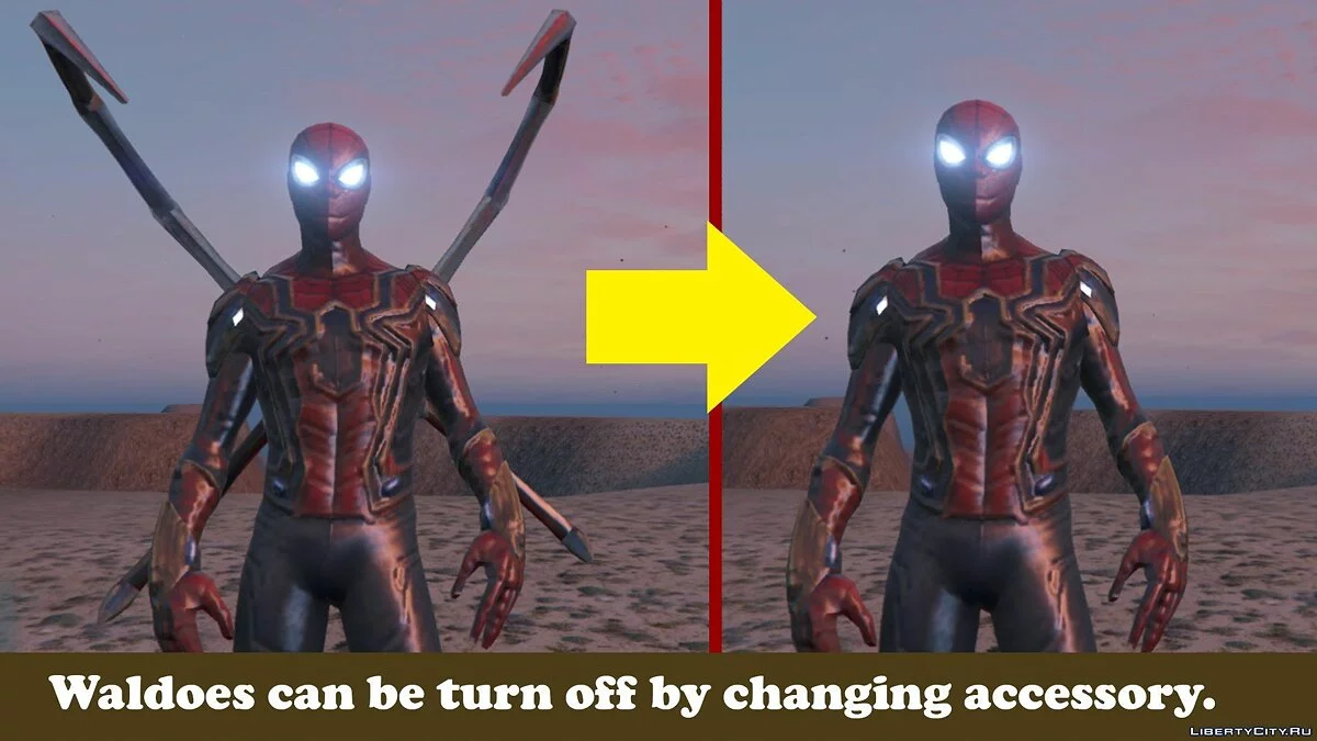 Araña de Hierro (Vengadores: Guerra Infinita) [Complemento Emisivo] / GTA 5