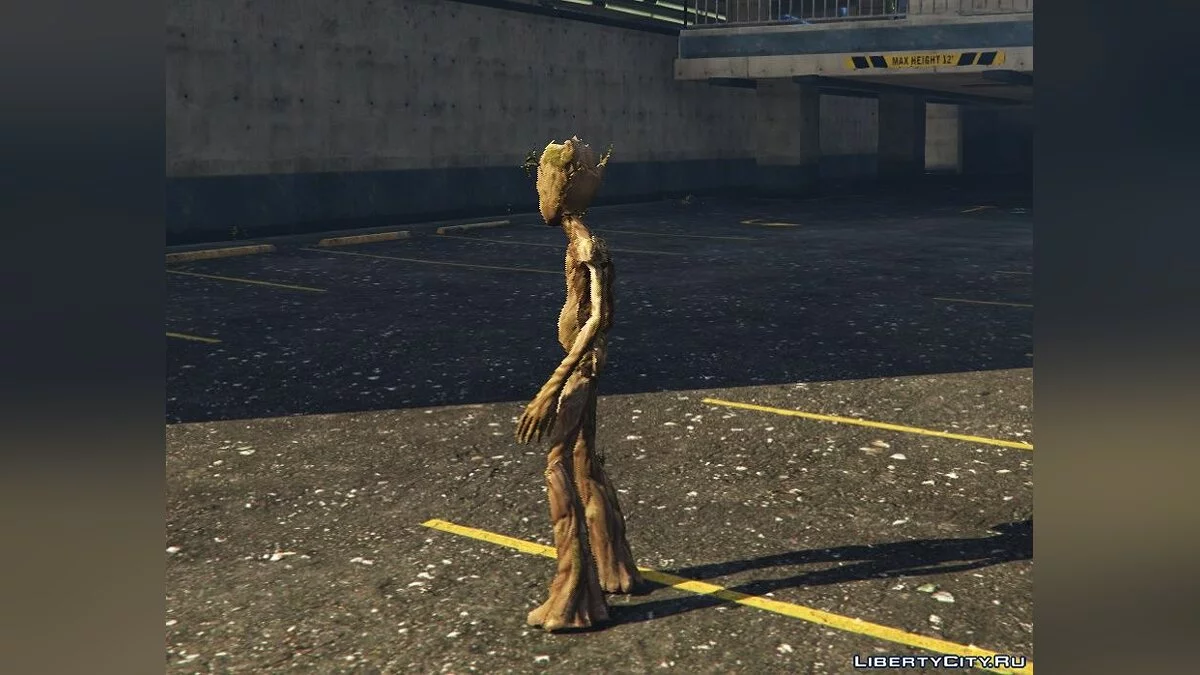 Підліток Грут (Месники: Війна нескінченності) 1.0 / GTA 5
