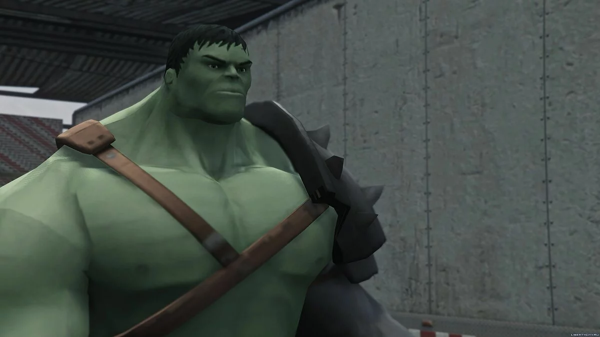 Gladiateur Hulk (Planet Hulk) [Add-On Ped] 2.1 / GTA 5