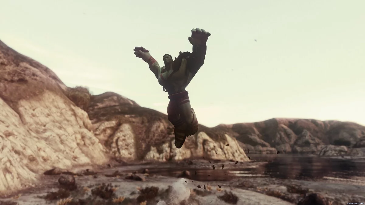 Gladiateur Hulk (Planet Hulk) [Add-On Ped] 2.1 / GTA 5