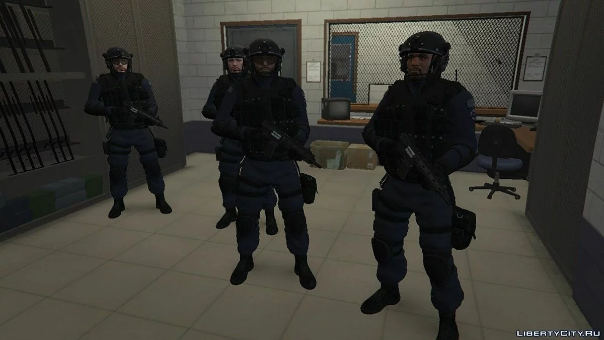 S.W.A.T. - Département de police de Los Angeles 1.2 / GTA 5