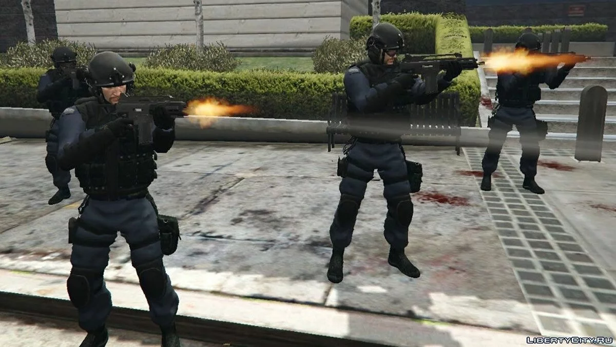 S.W.A.T. - Département de police de Los Angeles 1.2 / GTA 5